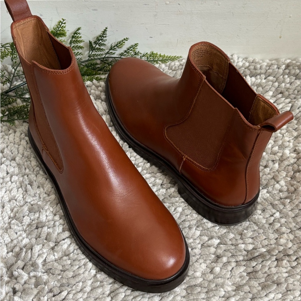 Madewell Brown Ankle Boots